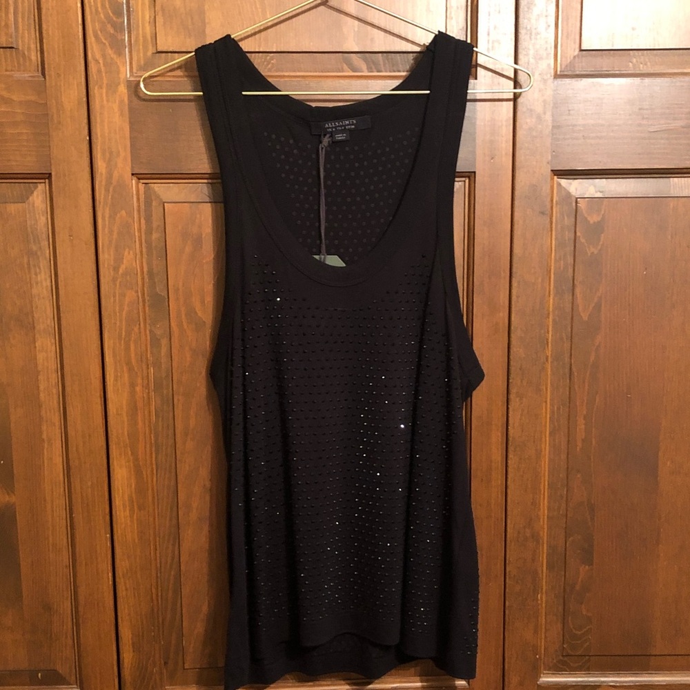 All Saints Ovri Sparkle Tank